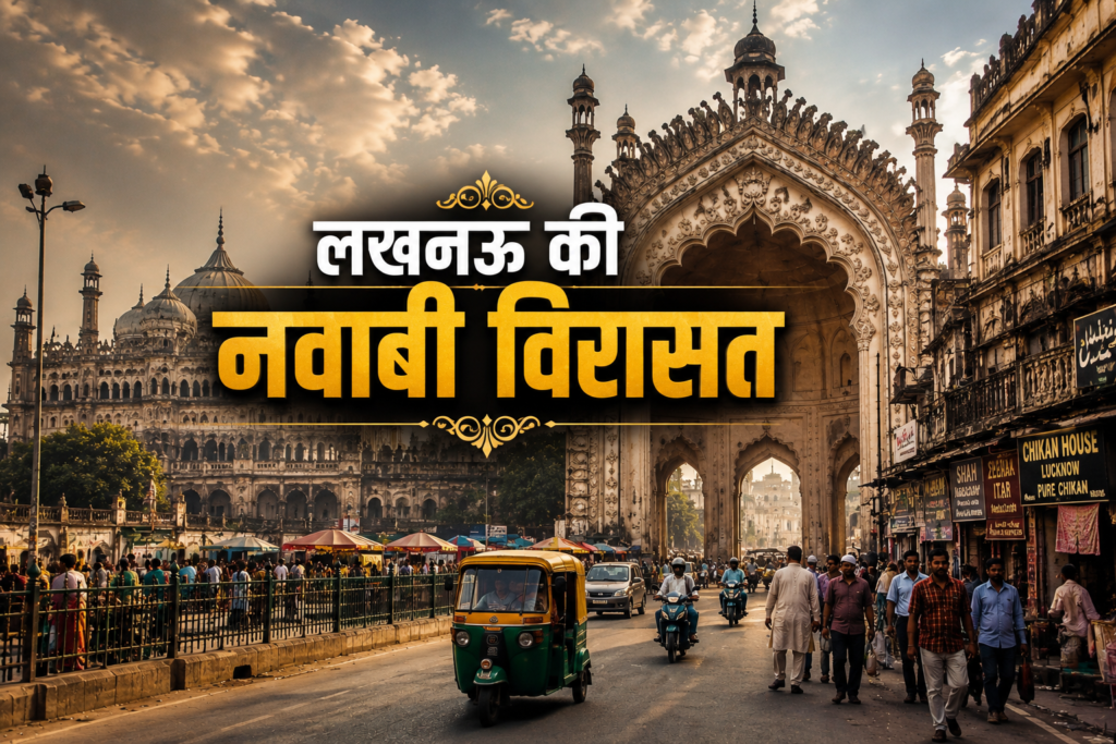 लखनऊ में रूमी दरवाजा और नवाबी दौर की ऐतिहासिक वास्तुकला